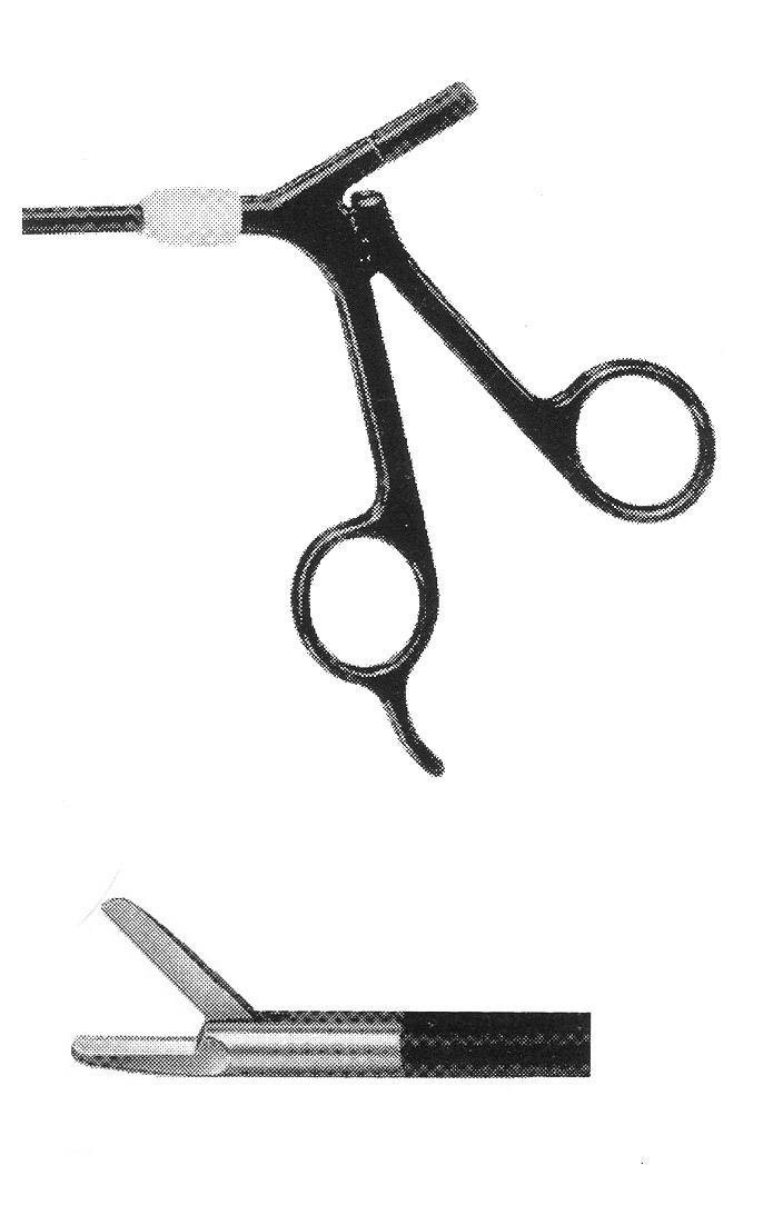 İZOLESİZ MAKAS K MODEL SAPLI  ÇAP : 5MM L:36CM